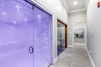 Steam room at Crossgates Apartment Homes, Starkville, Mississippi