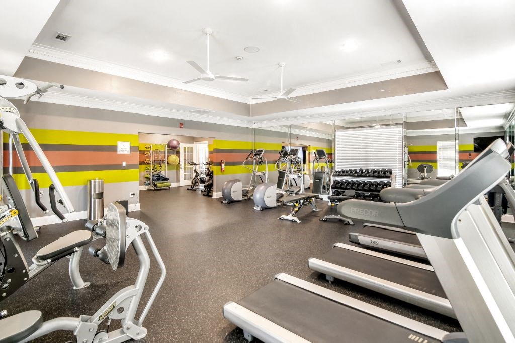 Gym at Avalon Apartment Homes, Starkville, MS