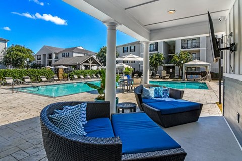 Sofa at Avalon Apartment Homes, Starkville, Mississippi