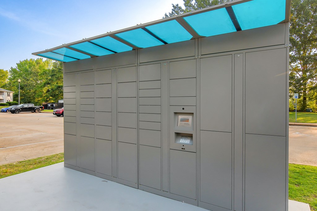 Package Locker at The Colony Apartment Homes, Columbus, MS