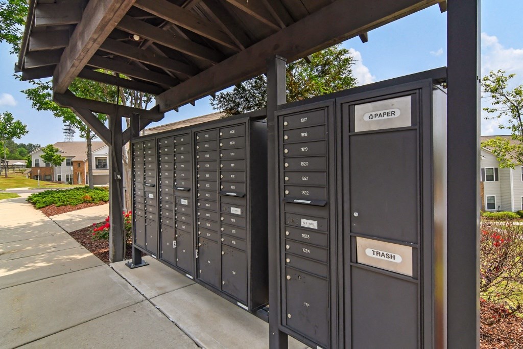 a photo of the mailbox at Faulkner Flats Apartment Homes, Oxford, 38655