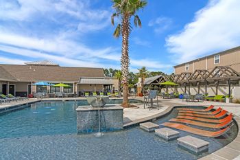 the swimming pool at the resort at longboat key club at Gulf Hills Apartment Homes, Ocean Springs, 39564