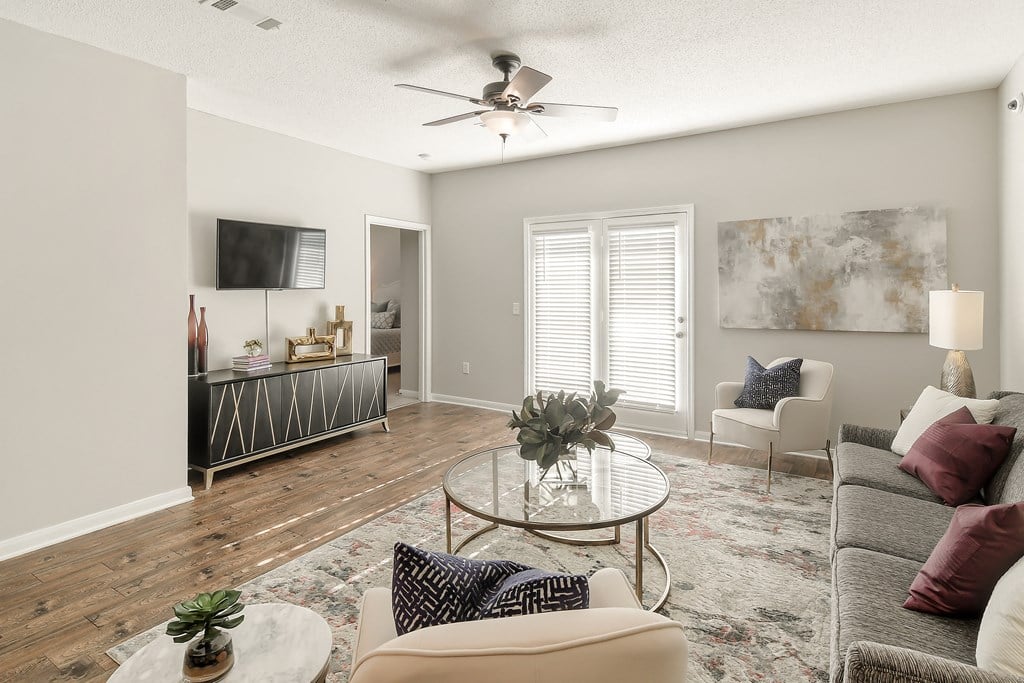 Wooden flooring at Lagniappe of Biloxi Apartment Homes, Biloxi, Mississippi