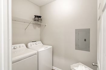 In-unit washer and dryer at Lagniappe of Biloxi Apartment Homes in Biloxi, MS