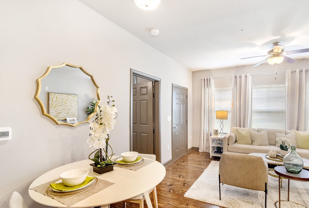 Trendy Living Room at Kingston Crossing Apartment Homes, Bossier City