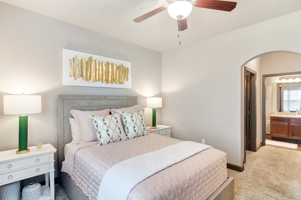 Comfortable Bedroom at Kingston Crossing Apartment Homes, Louisiana