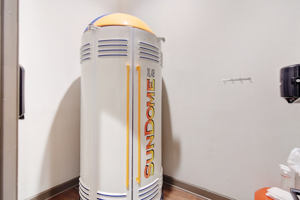 a water heater in a room with a white wall at Kingston Crossing Apartment Homes, Bossier City, LA, 71111