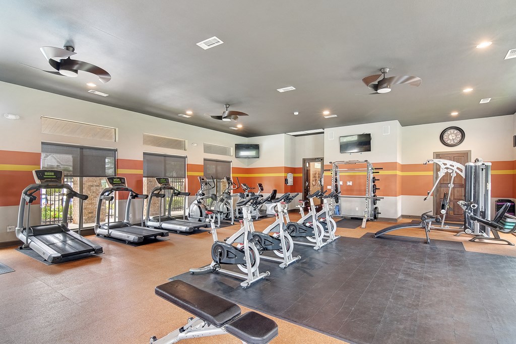 Modern Fitness Center at Kingston Crossing Apartment Homes, Bossier City, LA, 71111
