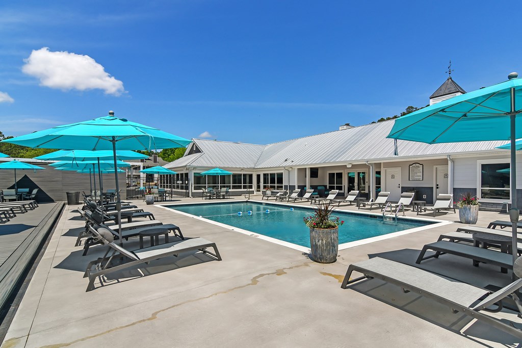 the swimming pool at the resort at longboat key club at The Woodlands Apartment Homes, Meridian, Mississippi