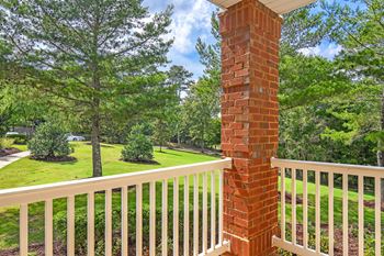 Patio/balcony at Legacy Apartment Homes in Ridgeland, MS