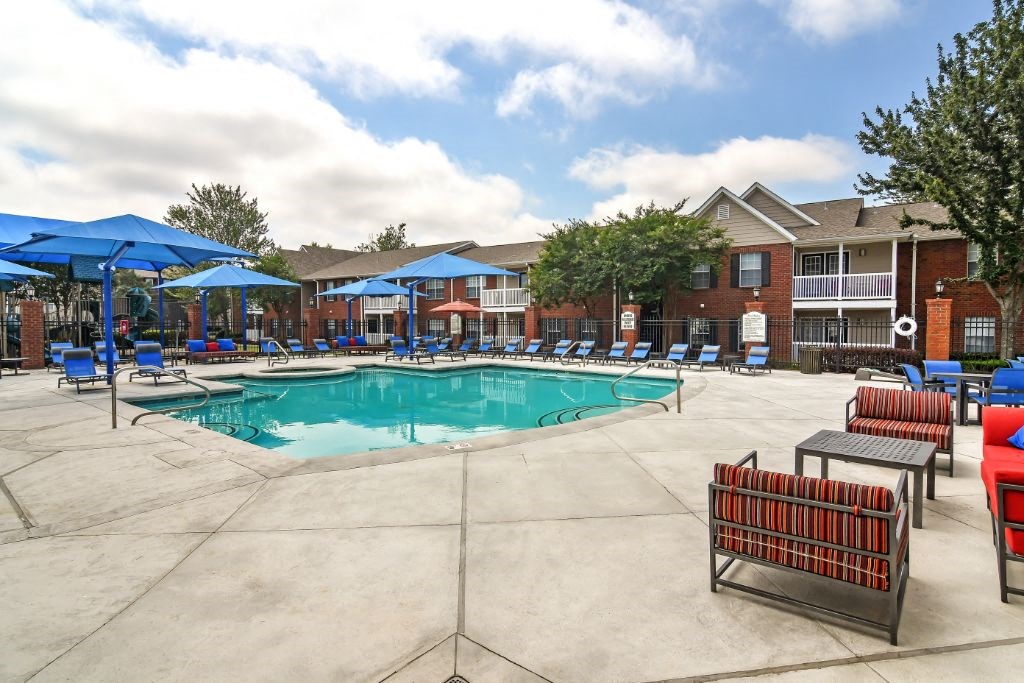 our apartments offer a swimming pool  at Bridgewater Apartment Homes, Brandon, MS