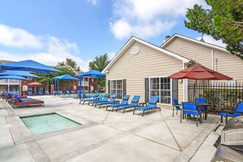 Hot tub at Bridgewater Apartment Homes, Brandon, MS 39047