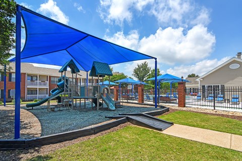 our apartments have a playground for kids at Bridgewater Apartment Homes, Mississippi