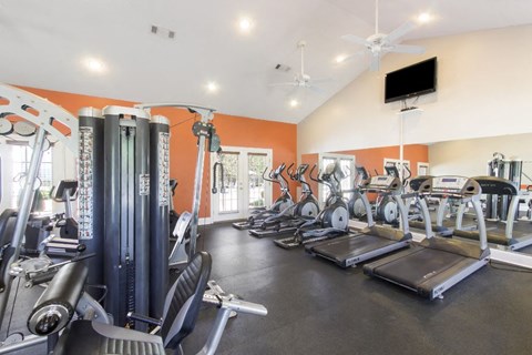 State of the Art Fitness Center at Reserve of Jackson Apartment Homes, Mississippi