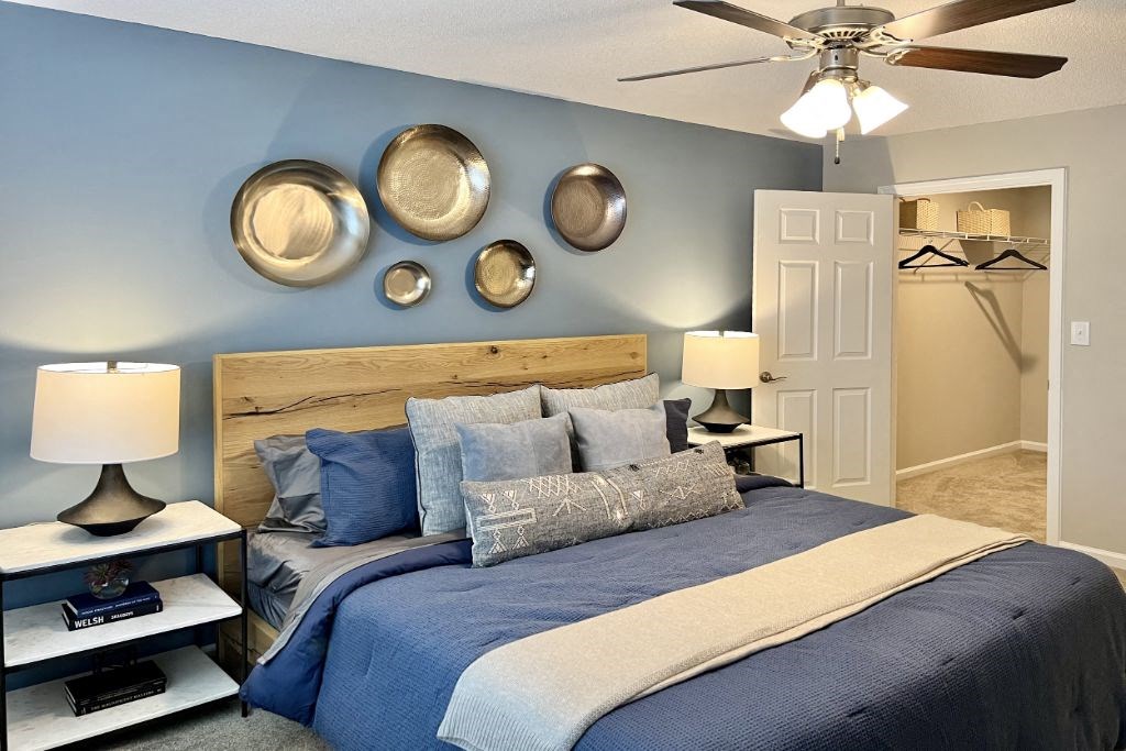 Master Bedroom with a View at Reserve at Park Place Apartment Homes, Hattiesburg, 39402