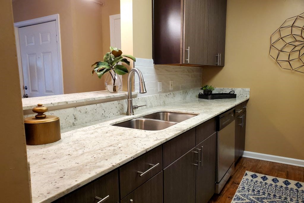 Newly Renovated Kitchen Counters at Reserve of Bossier City Apartment Homes, 71111