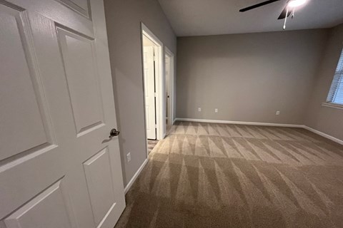Bedroom with Carpet at Carlton Park Apartment Homes, Flowood, MS, 39232