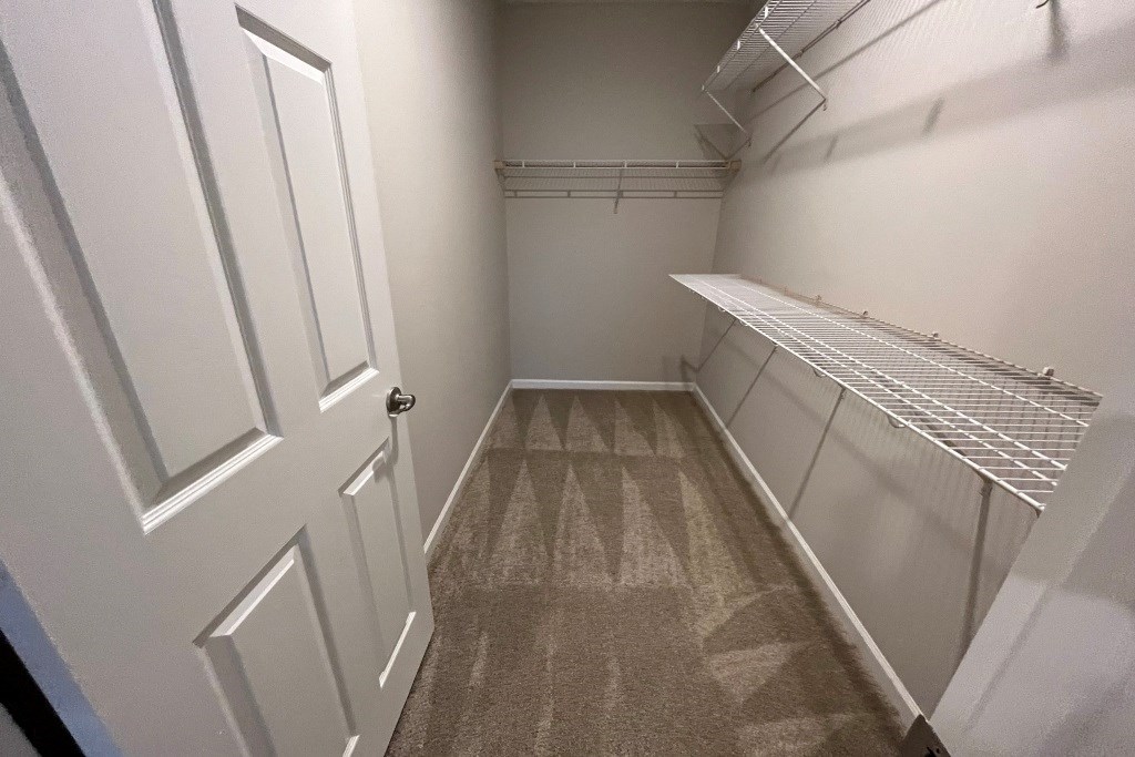 Large Master Closet at Carlton Park Apartment Homes, Flowood, MS, 39232