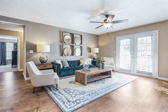 Beautiful Living Room at Reserve of Gulf Hills Apartment Homes, Ocean Springs, MS, 39564