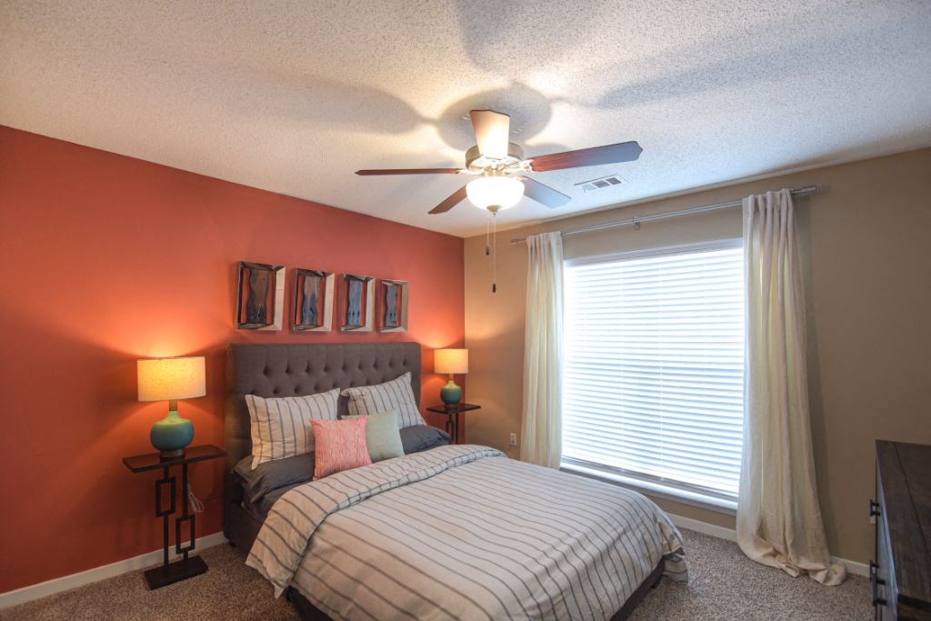 Quail Guest Bedroom  at Quail Ridge Apartment Homes, Bartlett, TN, 38135