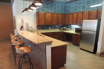 Clubhouse Kitchen Clubhouse Kitchen at Cumberland Place Apartment Homes, Tyler, Texas, 75703 - Photo Gallery 6