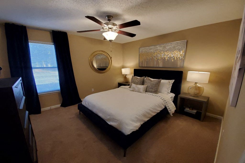 Large Guest Bedroom at Reserve of Bossier City Apartment Homes, Bossier City, Louisiana