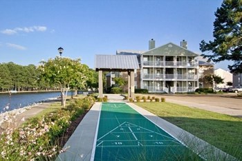 Shuffleboard by the Water at Lakeshore Pointe Resort Apartment Homes, Mississippi
