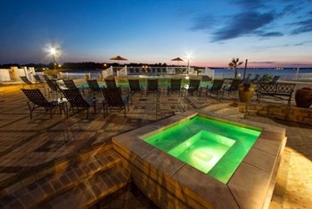 Beautiful Pool Area Beautiful Pool Area at Lakeshore Pointe Resort Apartment Homes, Mississippi - Photo Gallery 3