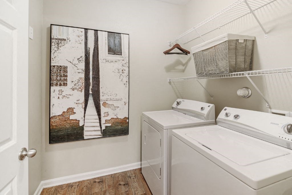 Spacious Laundry Room at Cumberland Place Apartment Homes, Tyler, Texas