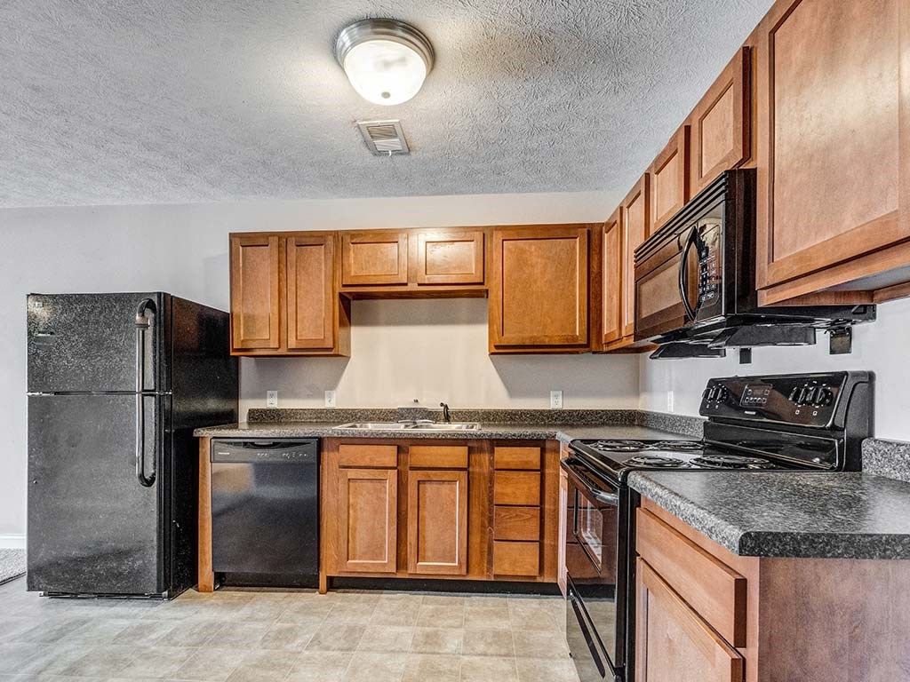 Updated, spacious kitchen  at HUB of New Albany, New Albany, IN, 47150