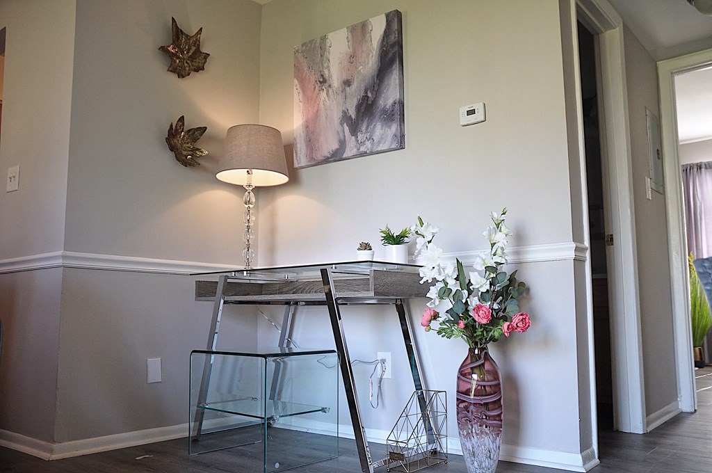 Luxury-Inspired Hardwood Flooring at Pickwick Farms Apartments in Indy 46260