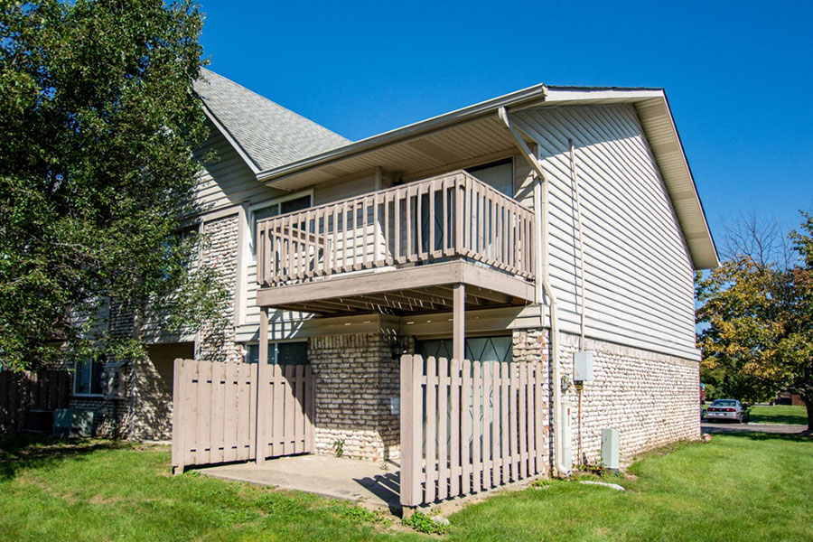 Property Exterior at Lake Camelot Apartments, Indianapolis