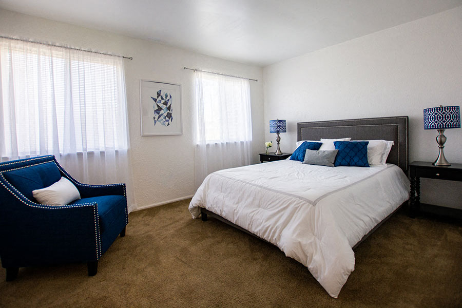 master bedroom for rent at Lake Camelot Apartments, Indianapolis, Indiana