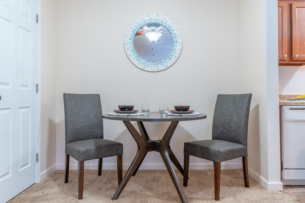Elegant Dining Space Elegant Dining Space at Crestview at Louisville Apartments, Kentucky