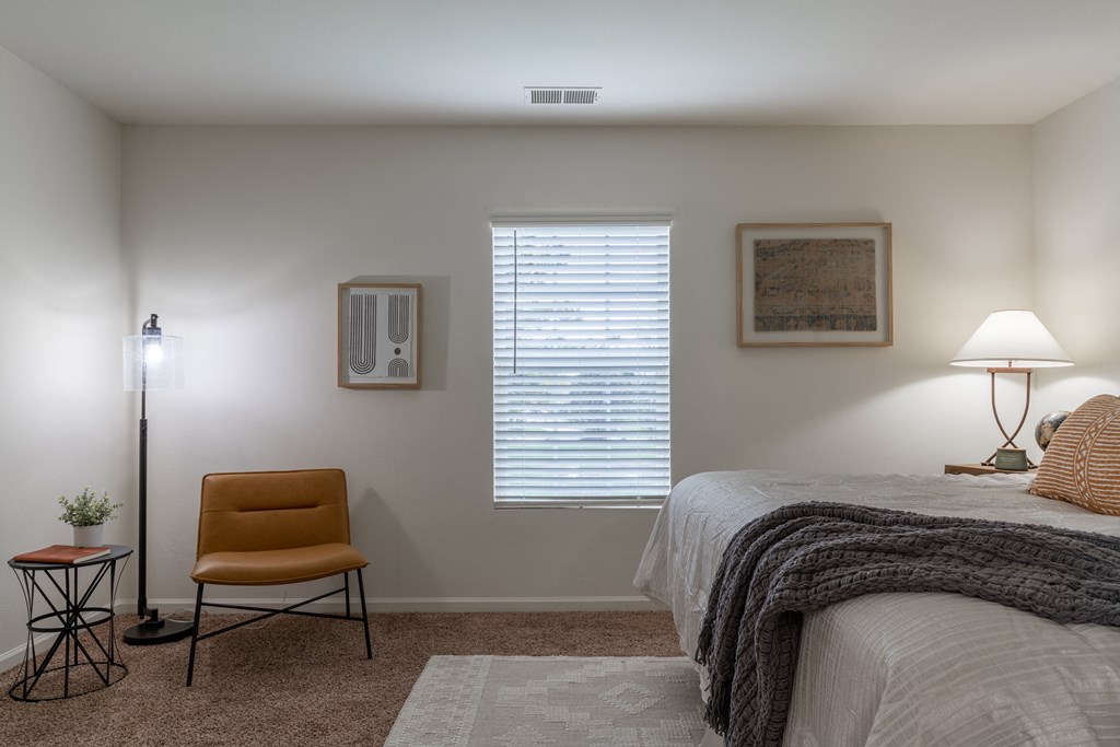 Spacious master bedroom at Barton Farms in Greenwood, IN 46143