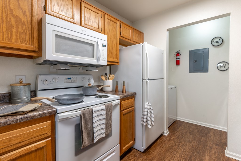 Spacious kitchen at Barton Farms in Greenwood, IN 46143