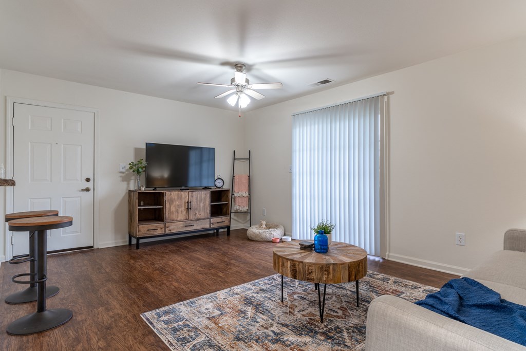 Spacious living room at Barton Farms in Greenwood, IN 46143