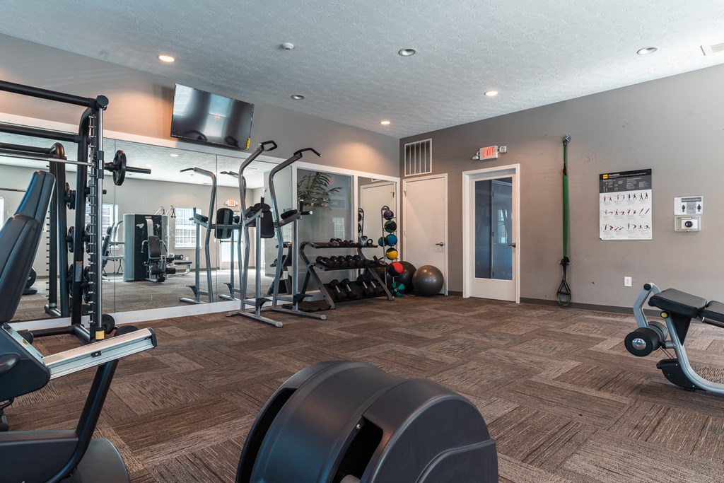 State Of The Art Fitness Center at Hamilton Square Apartments, Westfield, 46074