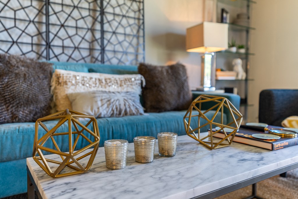 Modern Living Room at Hamilton Square Apartments, Indiana, 46074