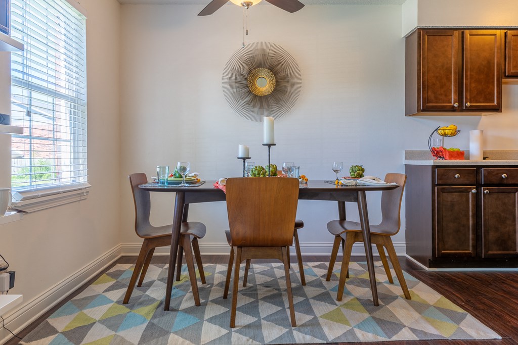 Elegant Dining Space at Hamilton Square Apartments, Westfield, IN