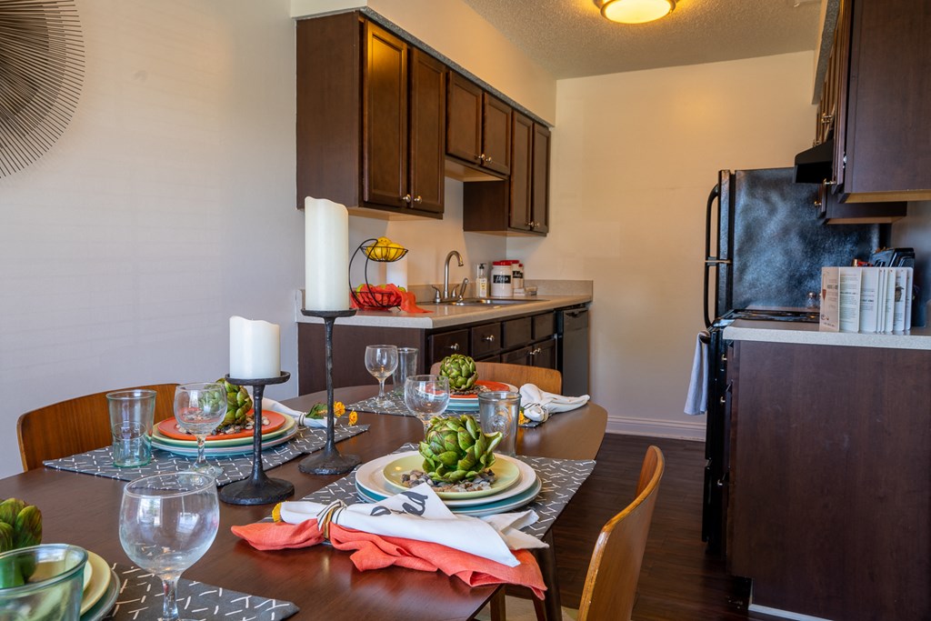 Separate Dining Room at Hamilton Square Apartments, Indiana, 46074