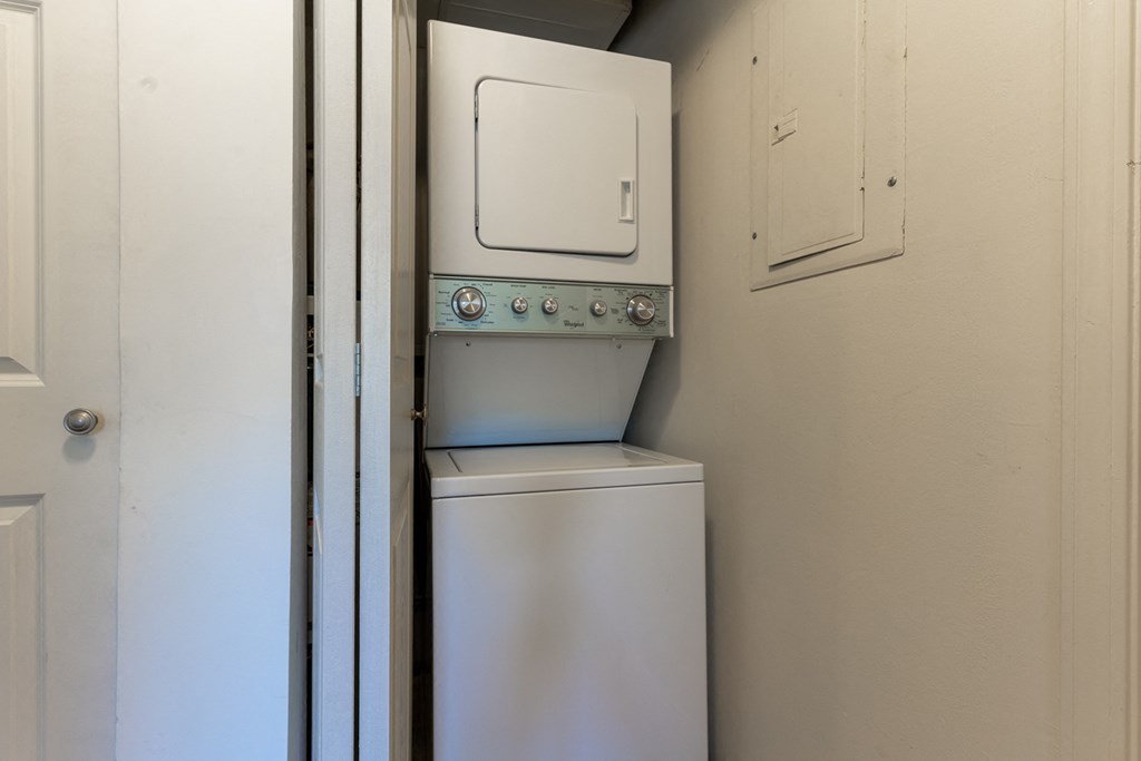 Washer and Dryer Connections at Hamilton Square Apartments, Indiana
