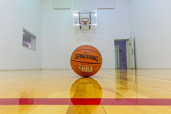 Indoor basketball courts at Walnut Creek Apartments in Kokomo, Indiana, 46902