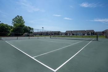 Outdoor Basketball Court View at Walnut Creek Apartments, Kokomo