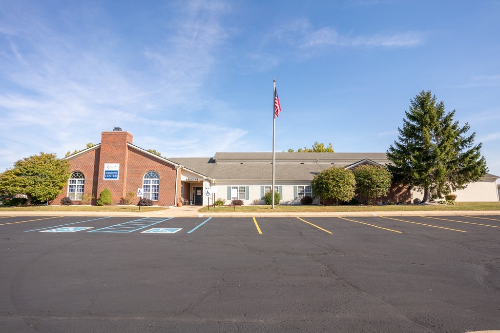 Reserved Parking Space at Walnut Creek Apartments, Kokomo, Indiana