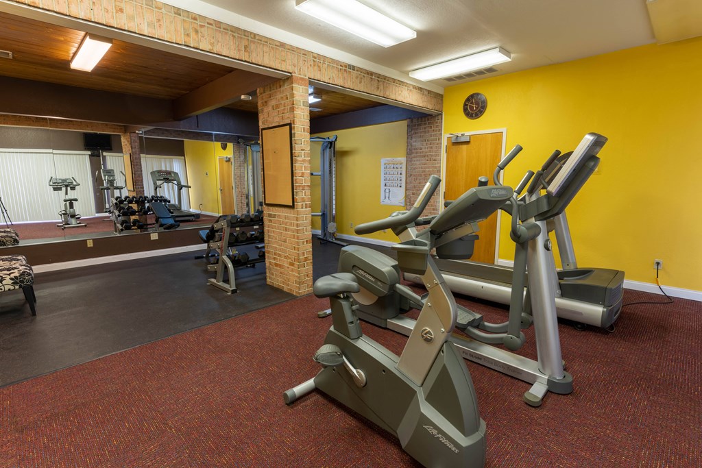 Fitness Center With Updated Equipment at Arbor Pointe Townhomes, Michigan