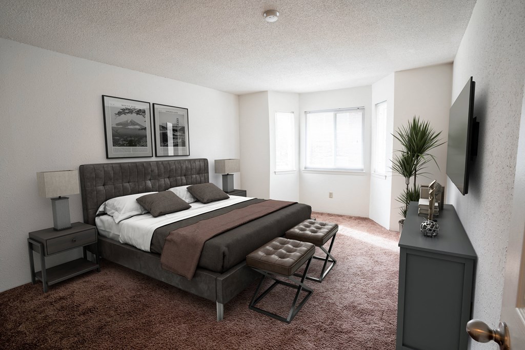Well Appointed Bedroom at Candlewyck Apartments, Kalamazoo, 49001