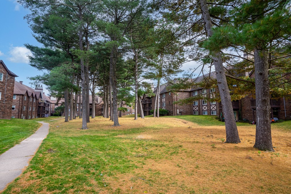 Greenspace Walking Trail at Candlewyck Apartments, Michigan, 49001
