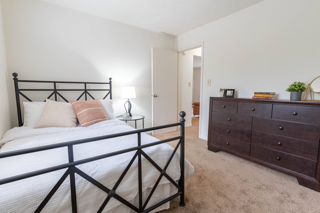 Lavish Bedroom at Sandstone Court Apartments, Greenwood