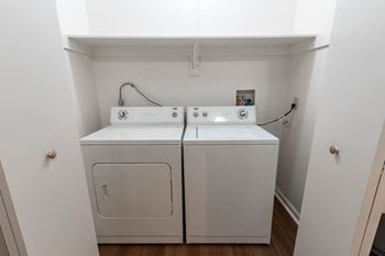 In Home Full Size Washer And Dryer at Sandstone Court Apartments, Indiana, 46142